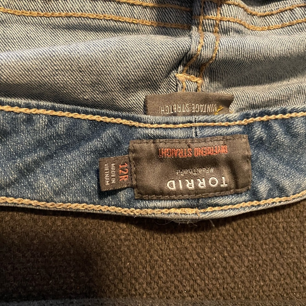 Torrid ripped jeans